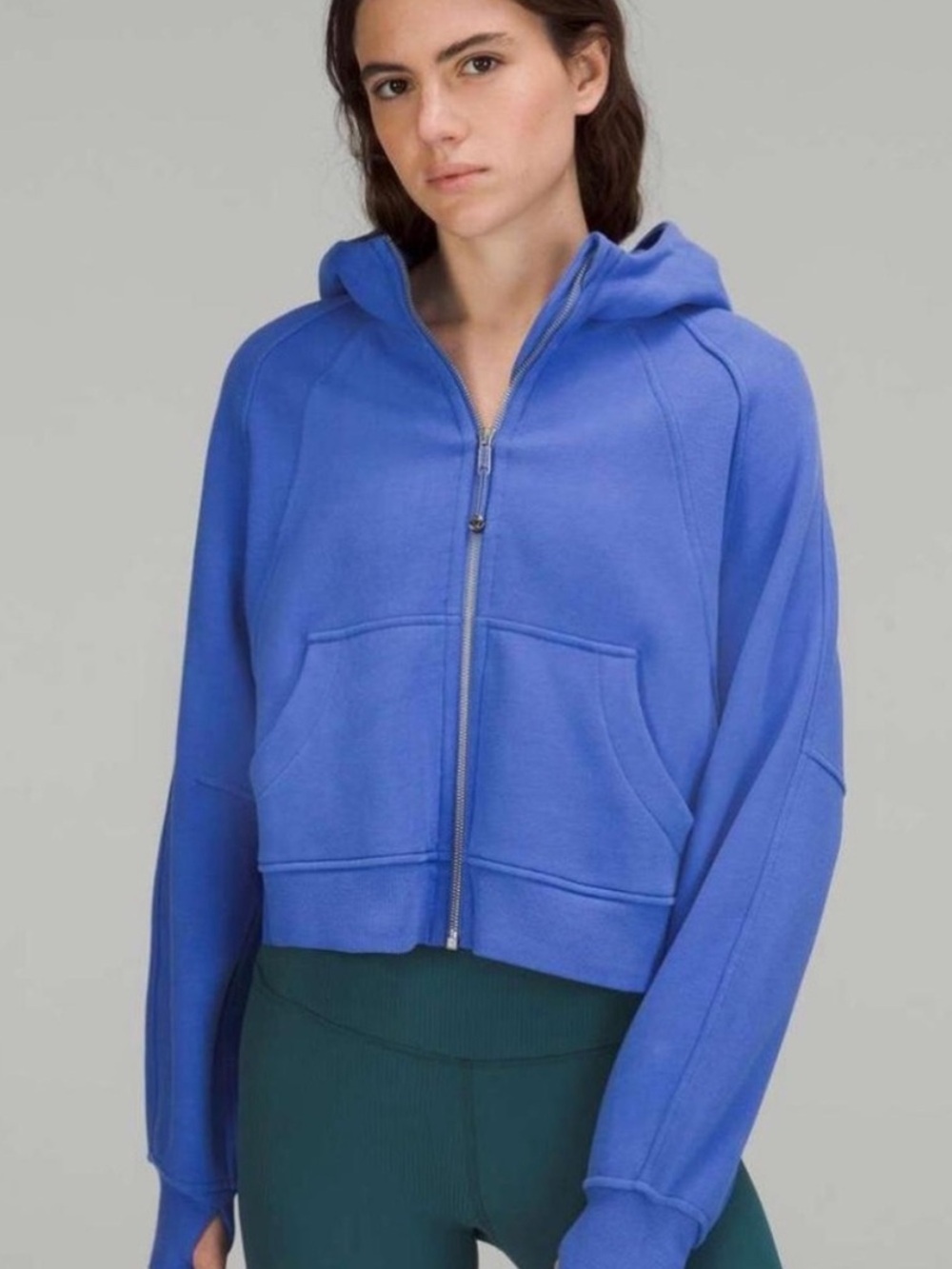 Lululemon Scuba Oversized Half-Zip Hoodie Size X-Small/Small Wild Indigo